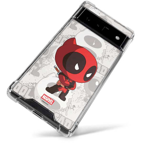 Marvel Deadpool Babypool Google Pixel 6 Clear Case